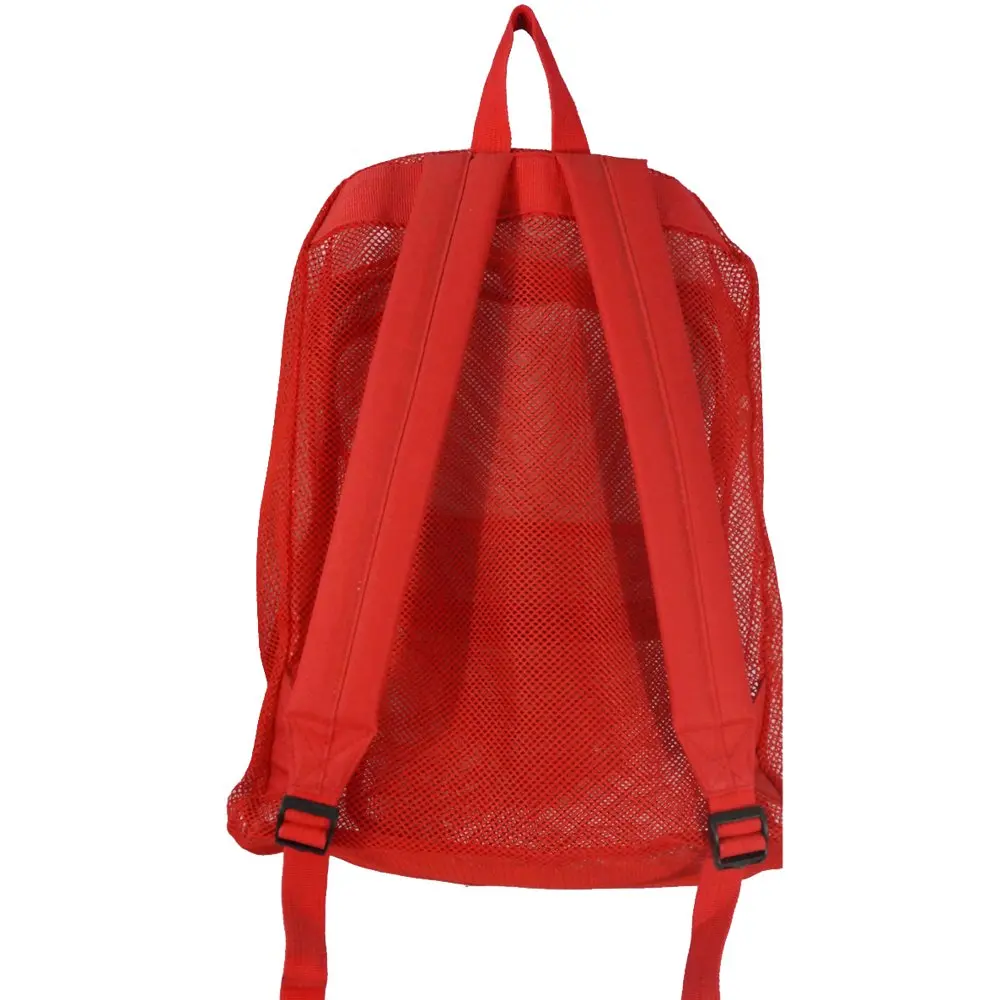 Mesh Backpack See through Student School Bag Bookbag Mesh Net Daypack Navy