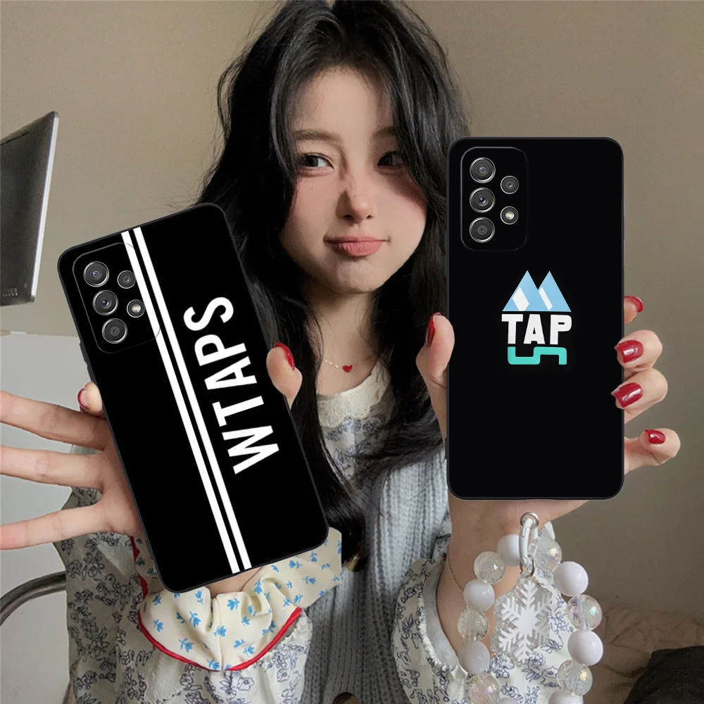 Чехол для мобильного телефона W-WTAPS Samsung Galaxy A91 73 71 70 54 53 52 34 24 23 21 S 5G черный чехол