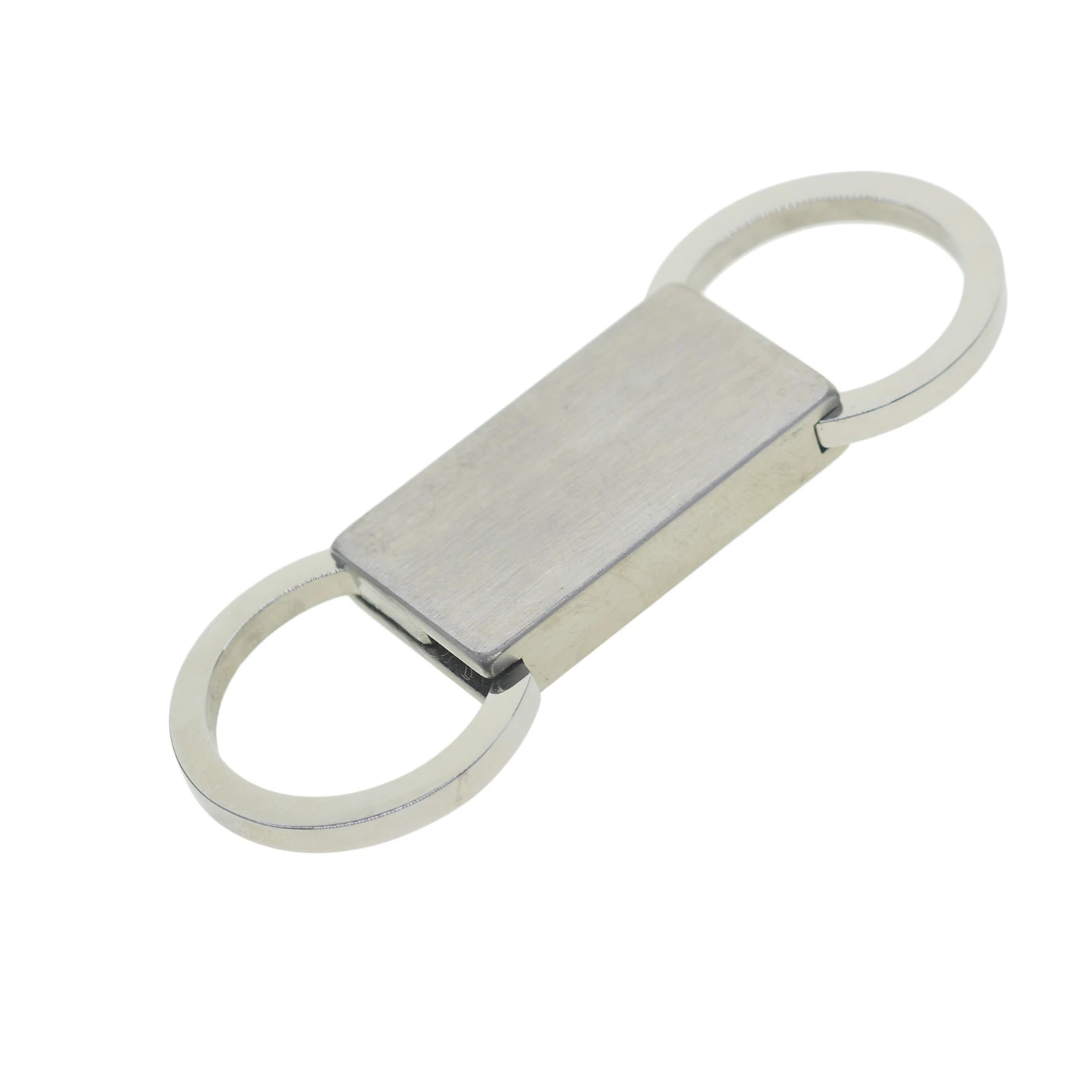 

unique mirror polished Solid stainless steel pull swivel rotate Locking Dual end Carabiner Key ring Clasp Hook EDC Keychain