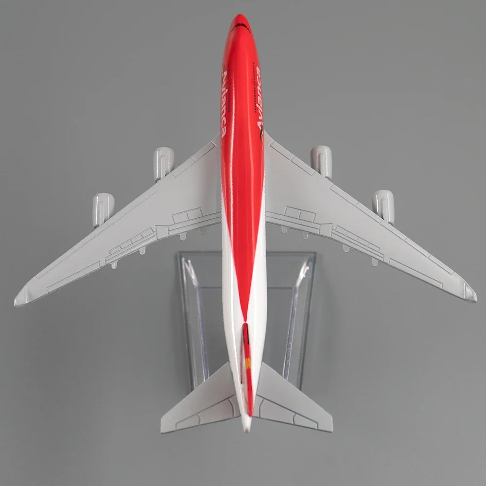 Фото Масштаб 1/400, самолет из сплава Boeing 747 Colombia Avianca Airlines, 16 см, самолет из сплава B747, модель игрушки, детская подарочная коллекция №3