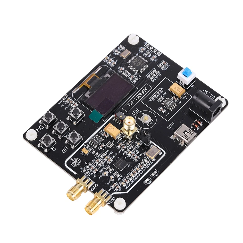 

35Mhz-4400Mhz Rf Signal Generator Adf4351 Module Sweep Frequency Generator Pll with Oled Display STM32