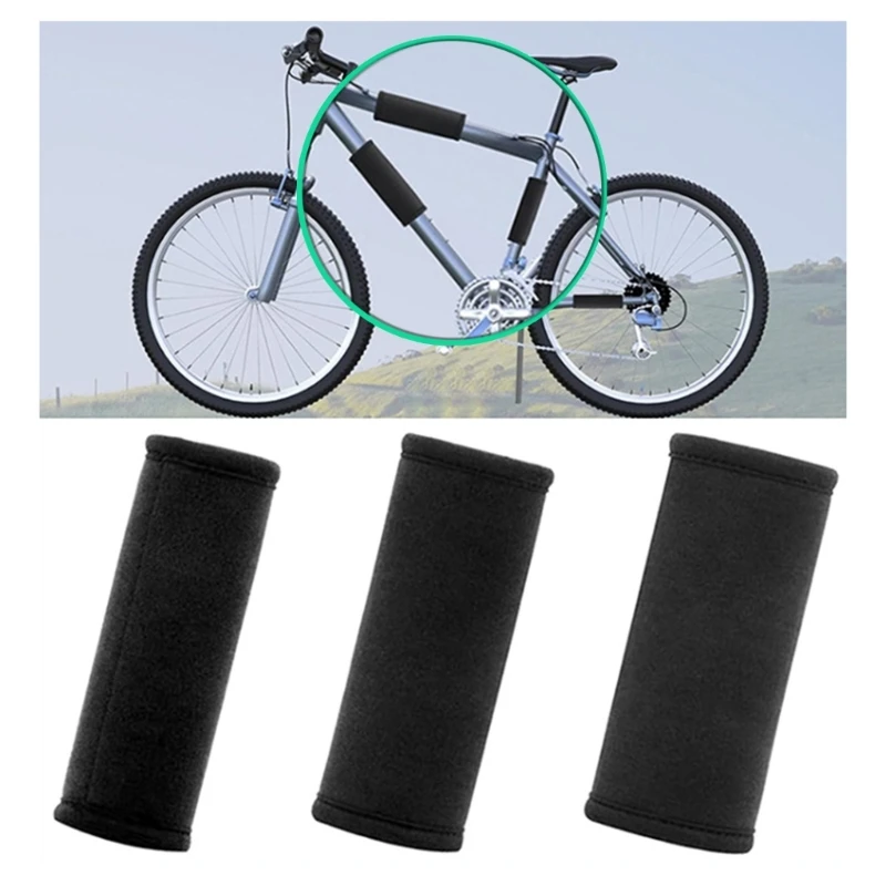 3шт неопреновый защитный чехол для велосипедной рамы защиты цепи