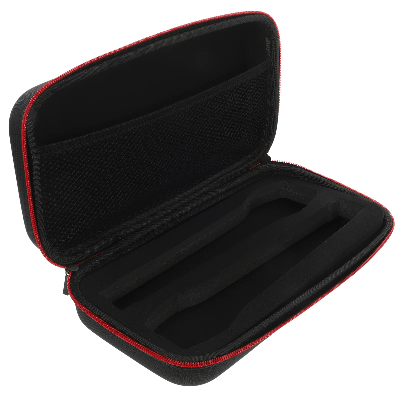 Handheld Microphone Case with Storage Bag Audio Recorder Dual Slot Travel for Electronics Tiny