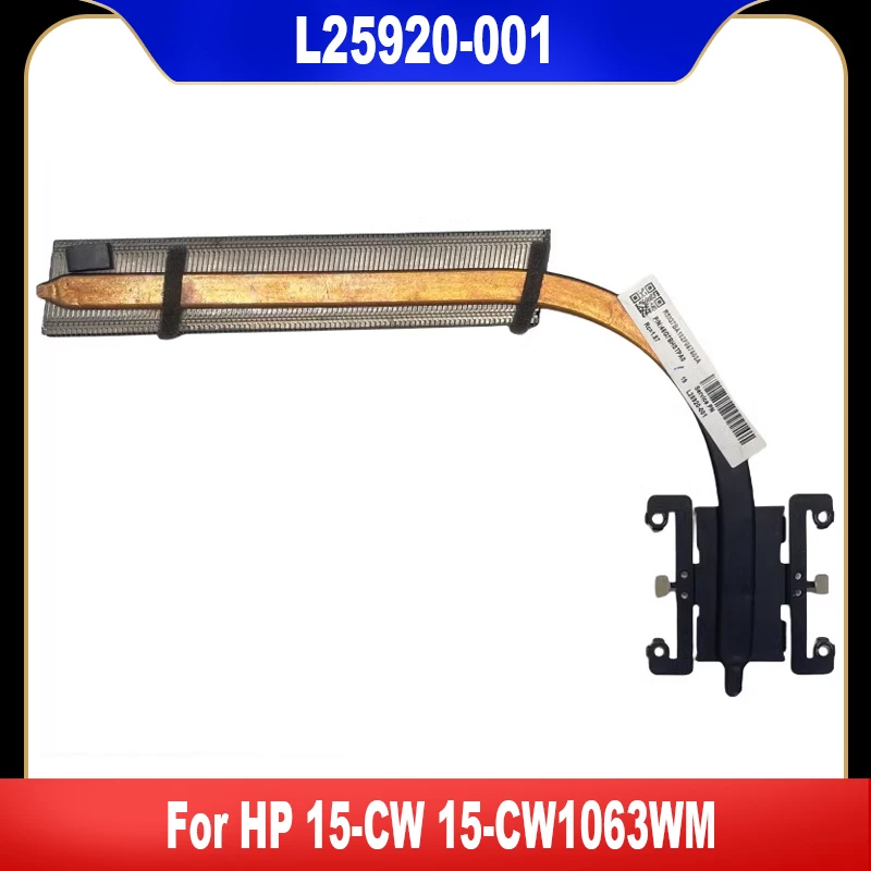 L25920-001 Оригинальный радиатор для ноутбука серии HP 15-CW 15-CW1063WM медная трубка 45G7BHSTPA0