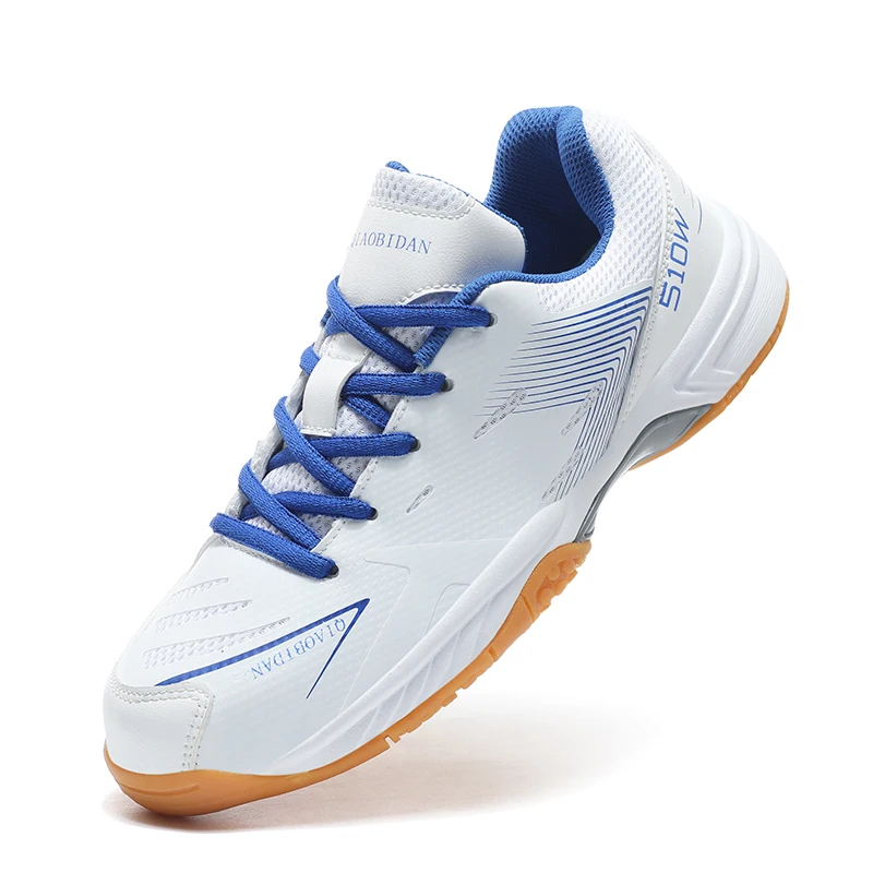 

Professional Badminton Shoes Men and Women Non Slip Volleyball Shoes Wear-Resisting Badminton Sneakers Lace Up Training Sneakers