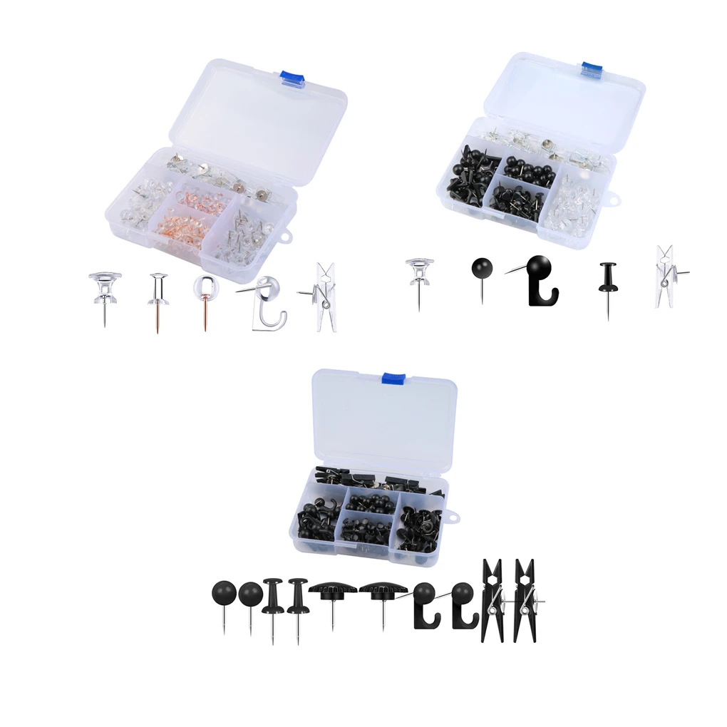 

Push Pin Small Thumbtack Drawing Wall Studs Reusable Supplies Clear