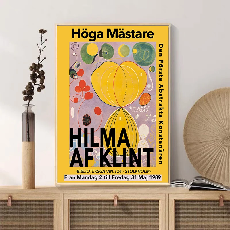 Винтажный абстрактный плакат Matisse с изображением цветов на рынке Валенсии