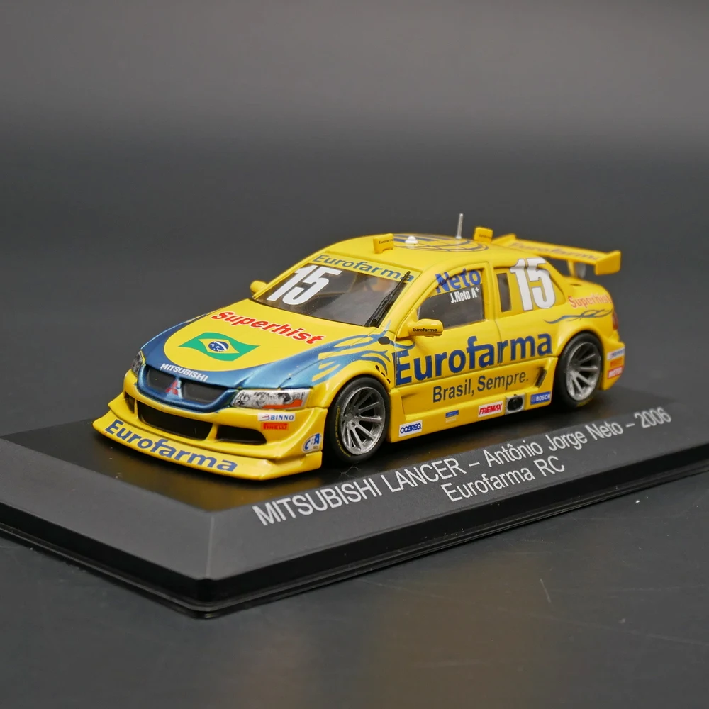 

Металлическая Игрушечная модель Ixo 1:43 со склада Mitsubishi Lancer Антонио Хорхе нету 2006