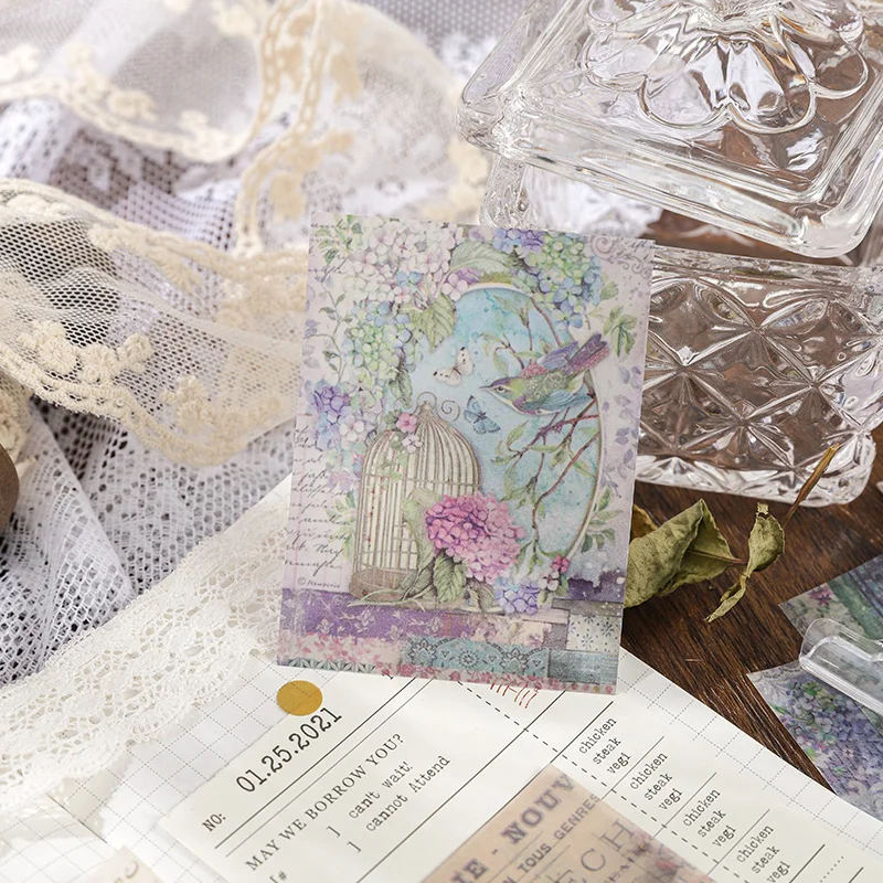 

30 шт. в упаковке, Дамский крашенный материал, цветочный материал, винтажный Скрапбукинг, садовая цветная бумажная основа 60*80 мм