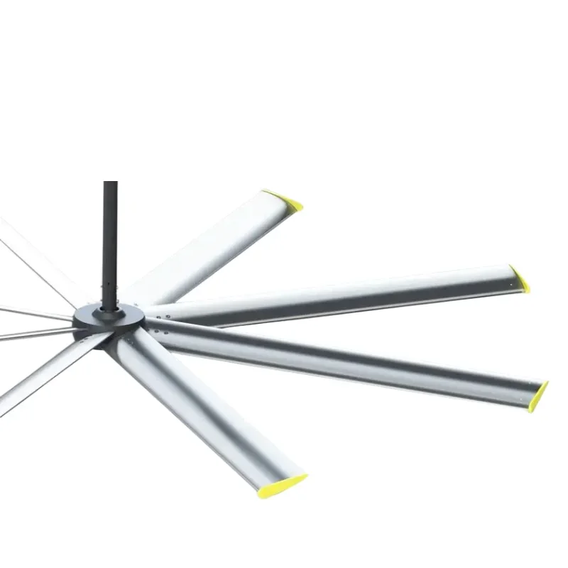 Электрический Pmsm Hvls Большой промышленный HVLS очиститель воздуха Потолочный