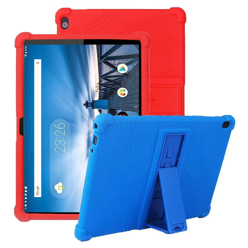 Силиконовый чехол с откидной подставкой для Lenovo Tab M10 Женский планшета 3-го