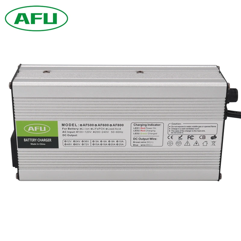 Зарядное устройство 48В 8A для свинцово-кислотного аккумулятора AGM GEL VRLA OPZV 55 2 в