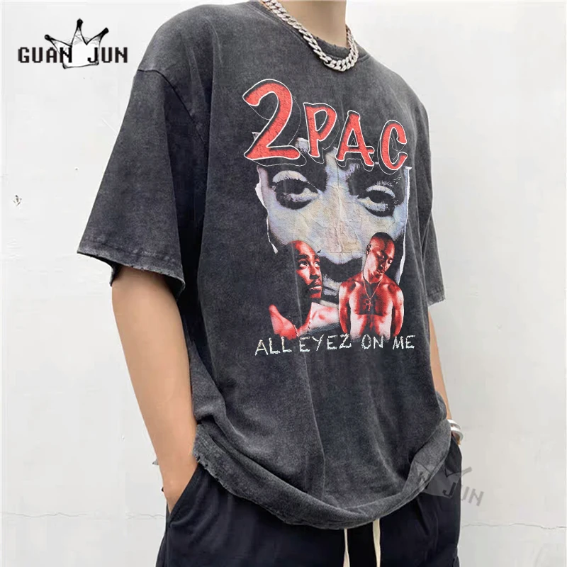 Винтажные стираемые Ретро футболки в стиле 90-х годов из 100% хлопка с принтом