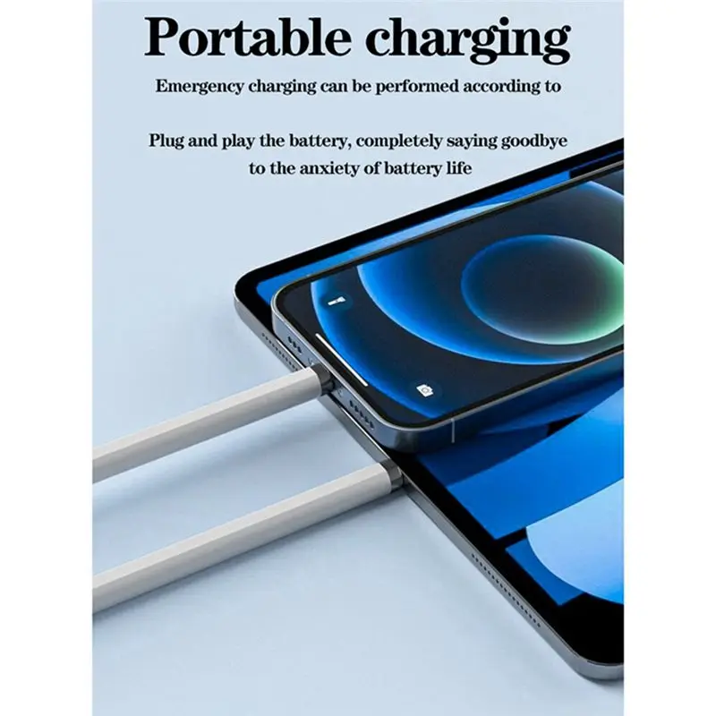 Фото A43M для Apple/iPad: магнитный емкостный стилус с плоским наконечником, заменяющий стилус-карандаш, для рукописного ввода, с зарядкой через интерфейс Type-C №3
