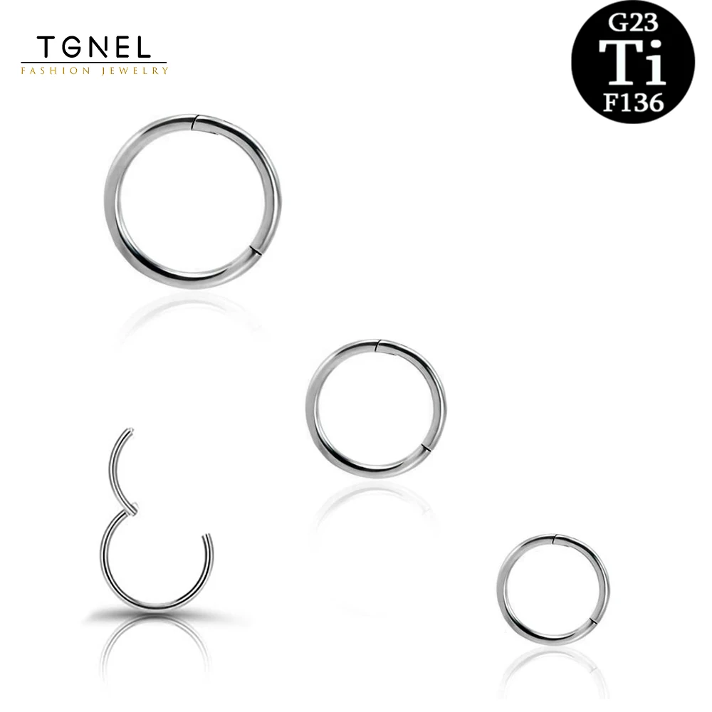 Подвесная перегородка из титана G23 для чувствительной кожи 16 г 18 диаметр от 8 мм до