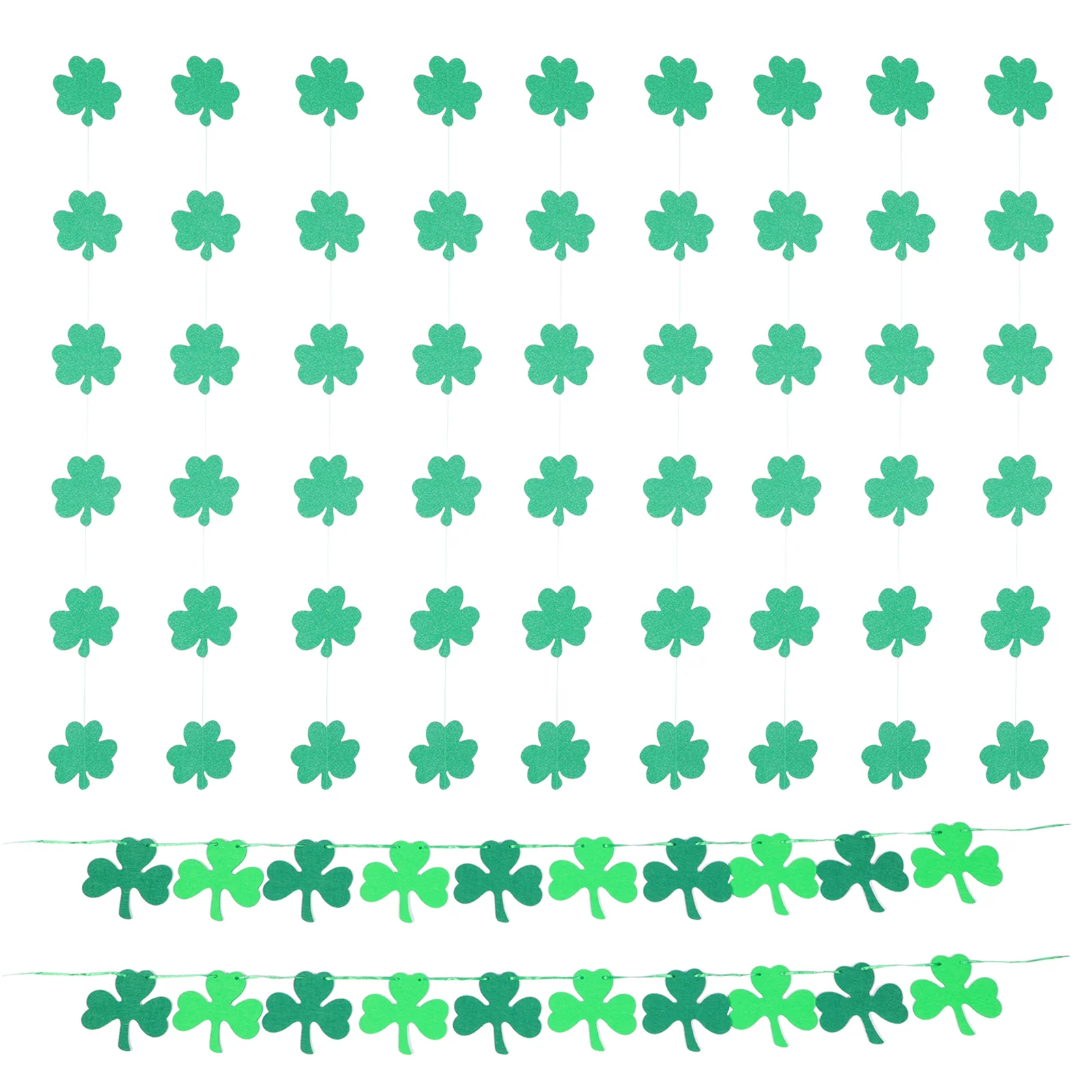 

11Pcs Patrick's Day Pendants Banners Patrick's Day Decors Wall Hanging Banners for Festival