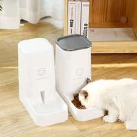 pets feeder dog large capacity feed dispenser cat automatic 3 8l drinking feeder kittens water bowl pet accessories