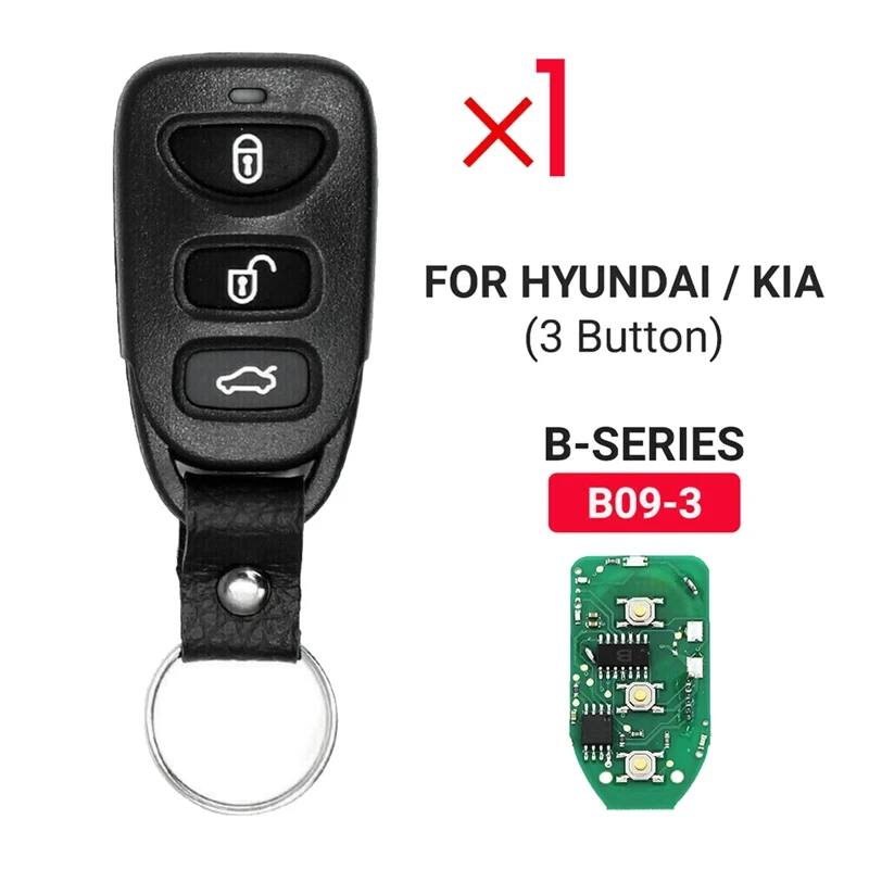 Автомобильный пульт дистанционного управления Smart Key Universal 3 Button для Hyundai KIA Style