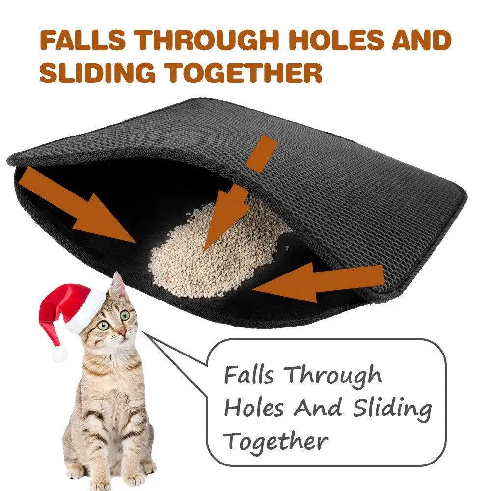 

Sand Sifter Accessories for Cats Non-slip Waterproof Pet Mat Cushion Litter Box Self Cleaning Toilet Refreshing Cat Grit Catcher