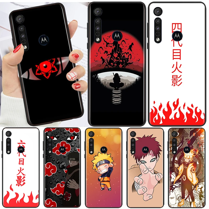 

Naruto Animation Logo For Motorola G8 G9 G Edge E7 E20 G60S G50 X30 S30 G71 G51 G22 30 G41 G31 S Power Black Phone Case