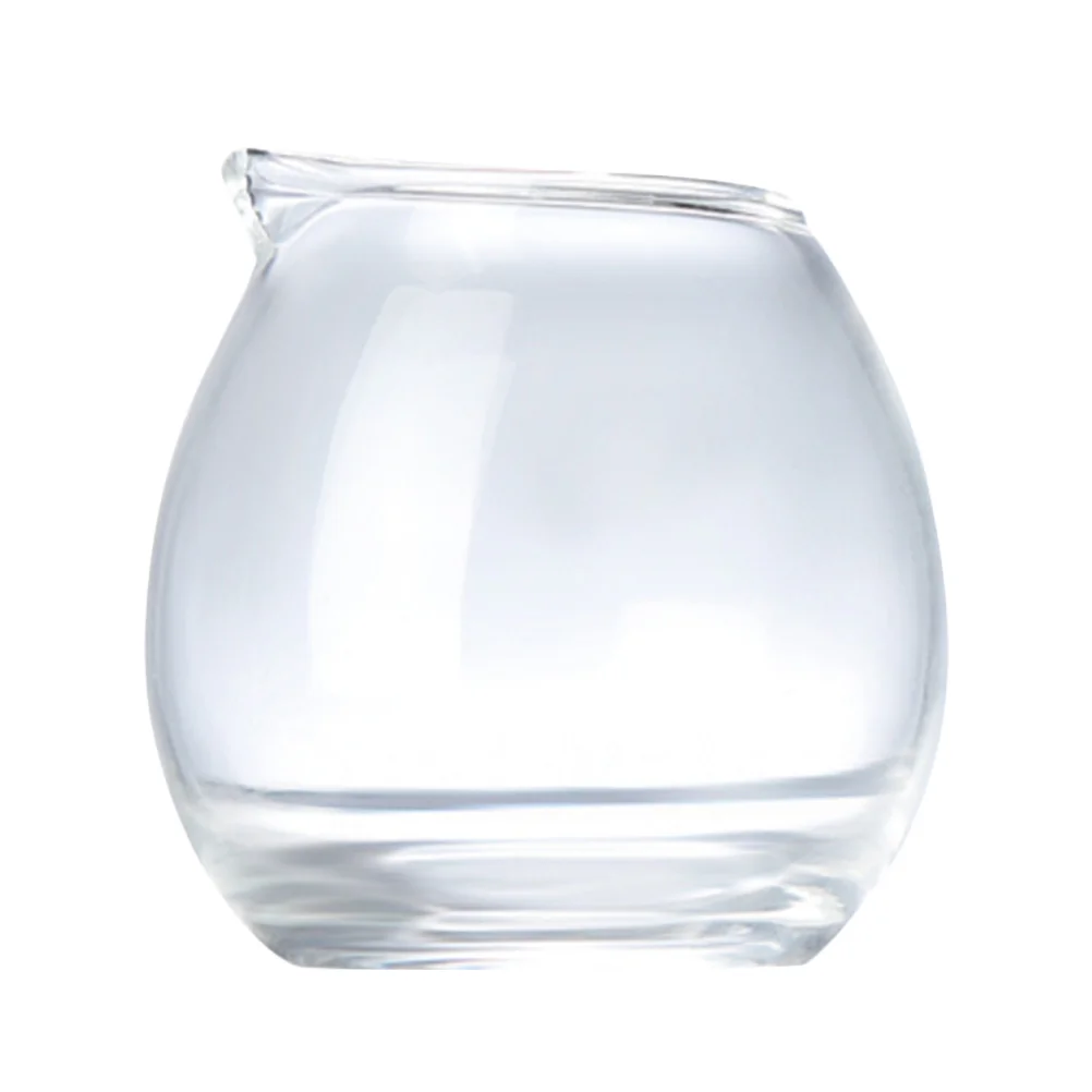 

Glass Frothing Pitcher Cup: Glass Coffee Cappuccino Latte Steaming Pitcher Barista Jug Sing Mouth Cup Coffee Supplies