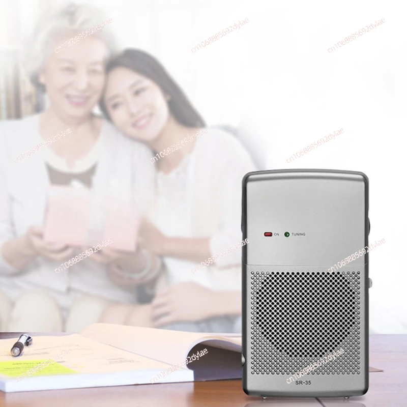 Sr-35 радио новый портативный двухдиапазонный мини-плеер для пожилых людей