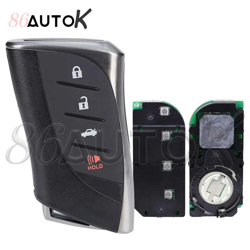 

Автомобильный ключ, умный дистанционный ключ для Lexus RX300 RX350 RX450H ES300h ES350 RX270 231451 -3590 0440 3410 P4=AA 312/314/433,58/434,42 МГц