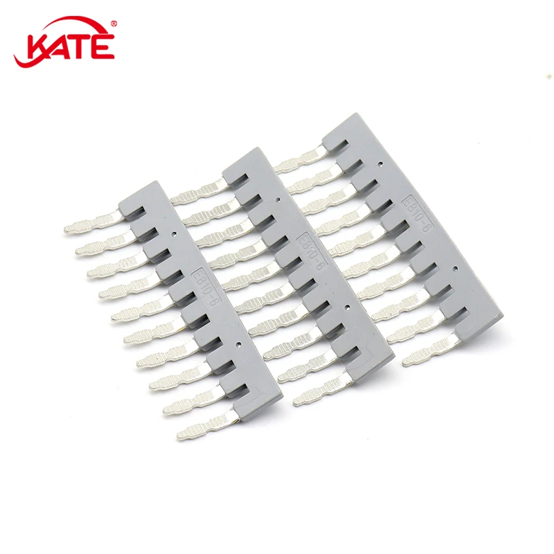 

EB 10-5 10-6 10-8 10-10 Side Plug-in Connecting Strip Ten Position Short Connecting Strip Is Suitable For UK3N UK6N UK10N UKK3
