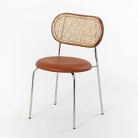 nordic minimalist home high quality unique design best selling rattan dining chair