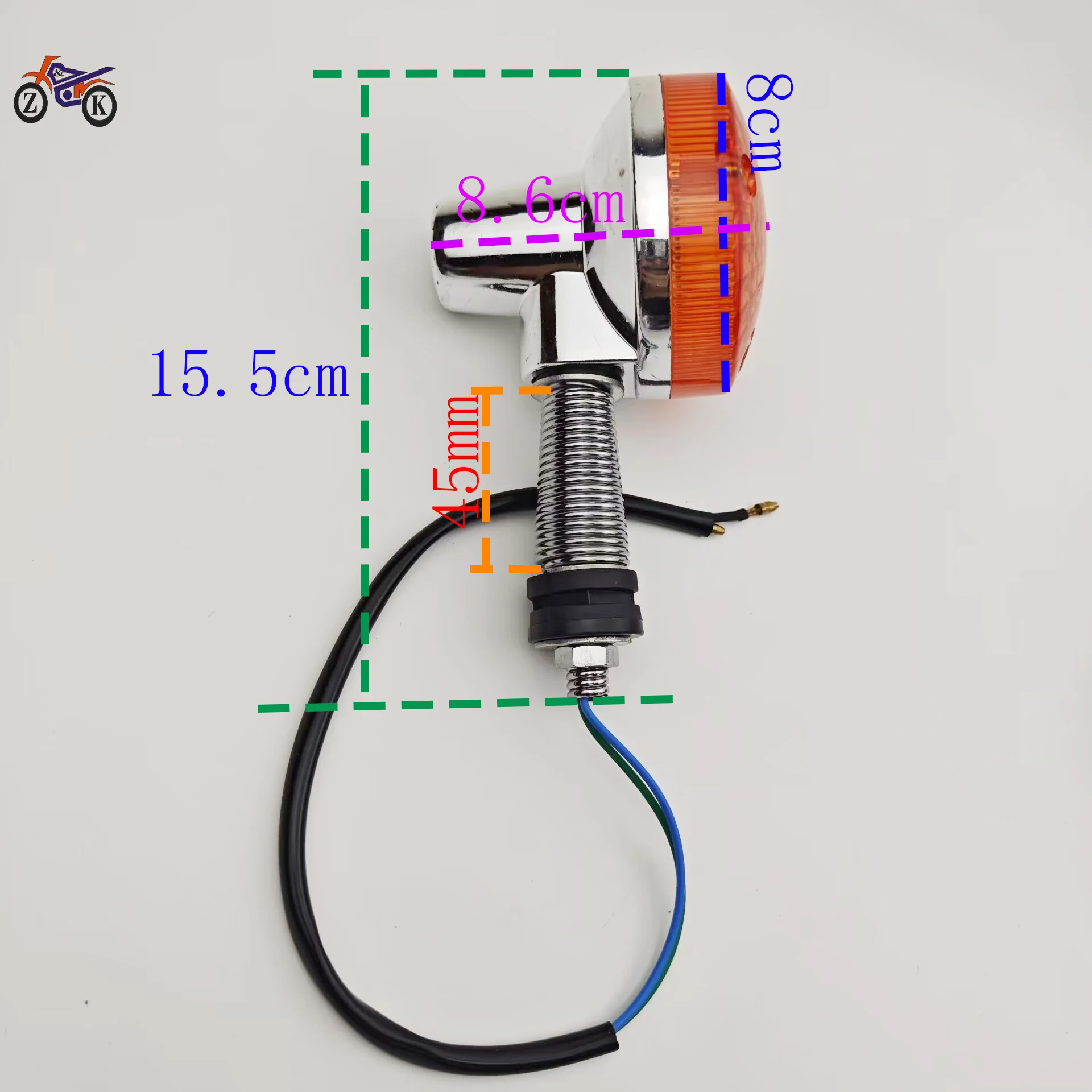 Сигнал поворота для мотоцикла 12 В фонарик фотовспышка GN125