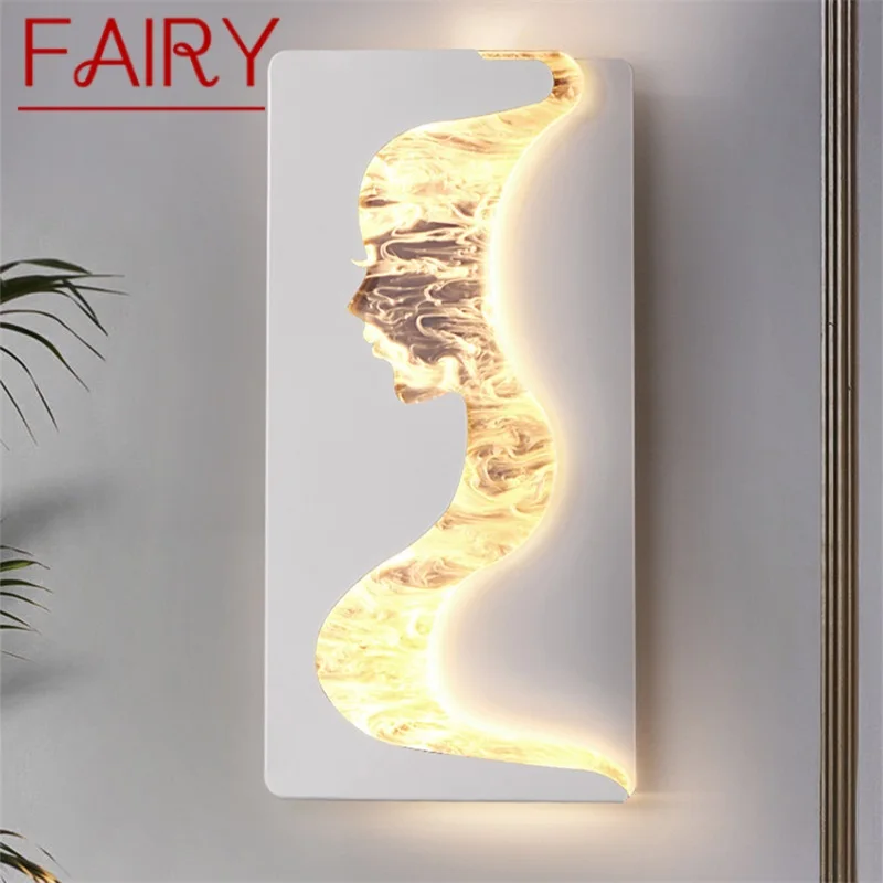 

FAIRY Modern Luxury Wall Lamp Creative Design Sconce Light LED Decorative Bedroom Living Room Fixtures