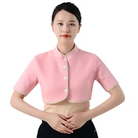 women double shoulder support pads winter neck shoulder warmer vest shawl upper back wrap protector pain relief health products