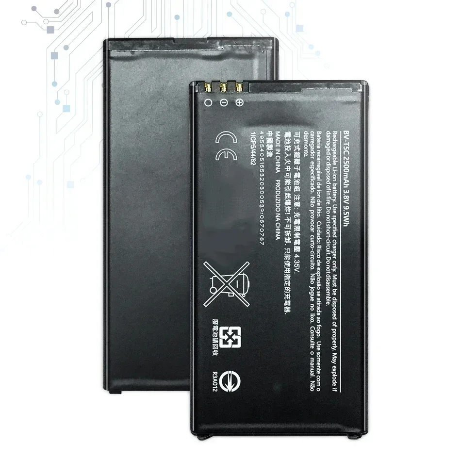 Сменный аккумулятор BV-T5C BVT5C для Nokia Microsoft Lumia 640 Lumia640 NK RM 1113 1073 Dual 1077 Аккумулятор