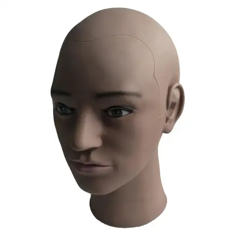 Женский манекен с Лысой, голова манекена с практичным дисплеем, голова манекена для ювелирных изделий, Парикмахерская, домашняя витрина для волос