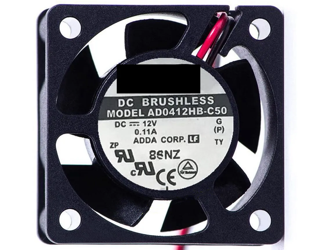 Оригинальная Новинка, 100% рабочая деталь, 12 В постоянного тока, а, 4 см, 40*20 мм, видеомагнитофон, Φ тихий вентилятор охлаждения