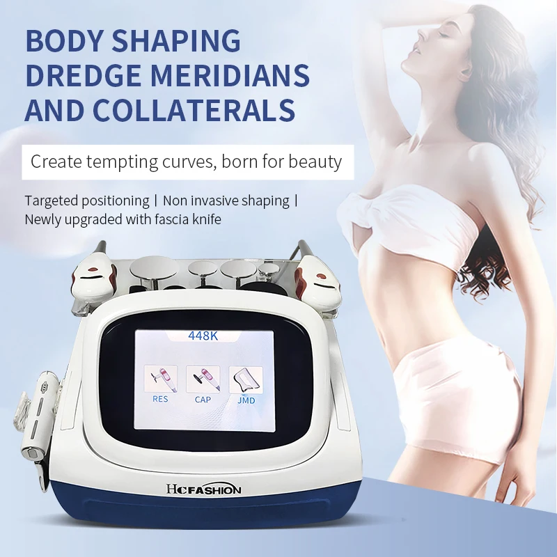 

New Hidrafacial Skin Care 448K Fever Master Temperature Controller Fascial Knife Body Sculpting Loss Body Slimming Face Lifting