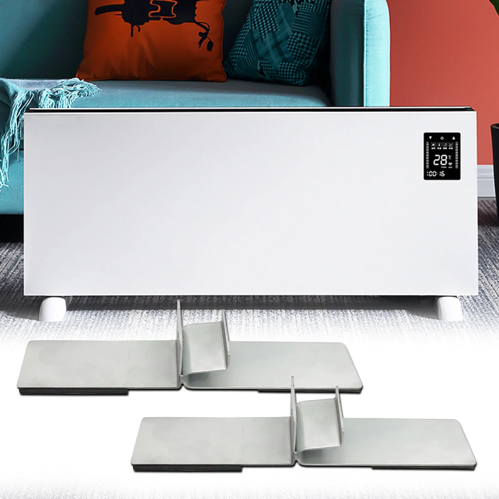 

16-22mm Heater Stand Legs Infrared Heating Panel Stand Feet For Heating Plate Holder Reduce Noise Protect Floor Stand Kits