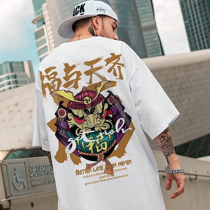 

Loose Men's Luxury T-shirt Breathable Cotton Oversized T Shirts Promotion Y2k Tops Streetwear Harajuku Tees Short Sleeve Clothes