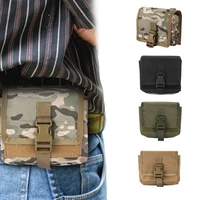 tactical dump drop pouch molle magazine recycling bag belt waist bag mag pouch phone bag portable hunting camping outdoor