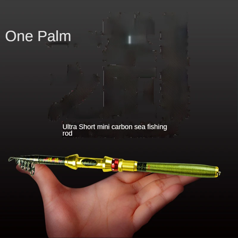 

Sea Fishing Rod Carbon Super Hard Fishing Rod Ultra Short Mini-Portable Small Telescopic Fishing Rod Casting Rods