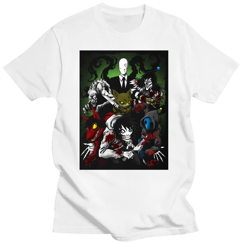 Семейная футболка Creepypasta - напрямую от Stockist модные стильные мужские футболки из