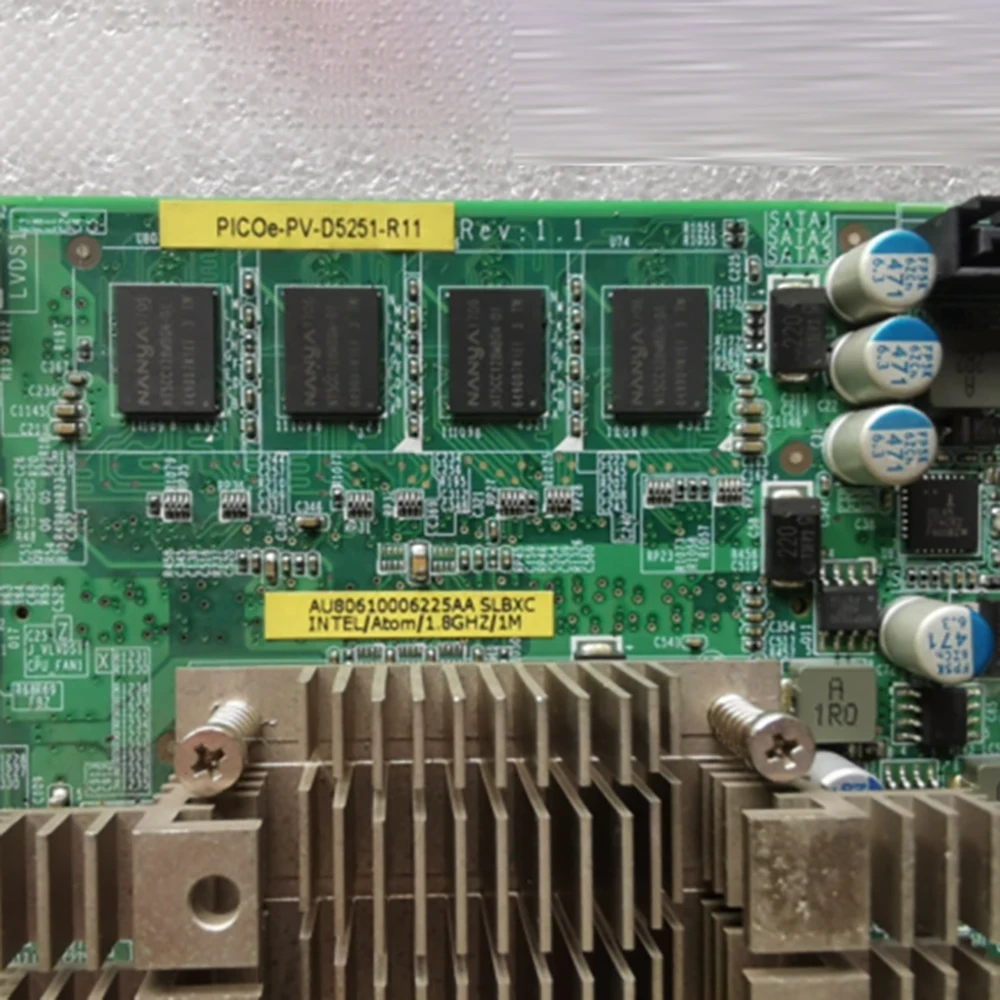 PICOE-PV-D5251-R11 REV1.1 For IEI Dual NIC Industrial Control Equ-ipment Mac-hine Motherboard