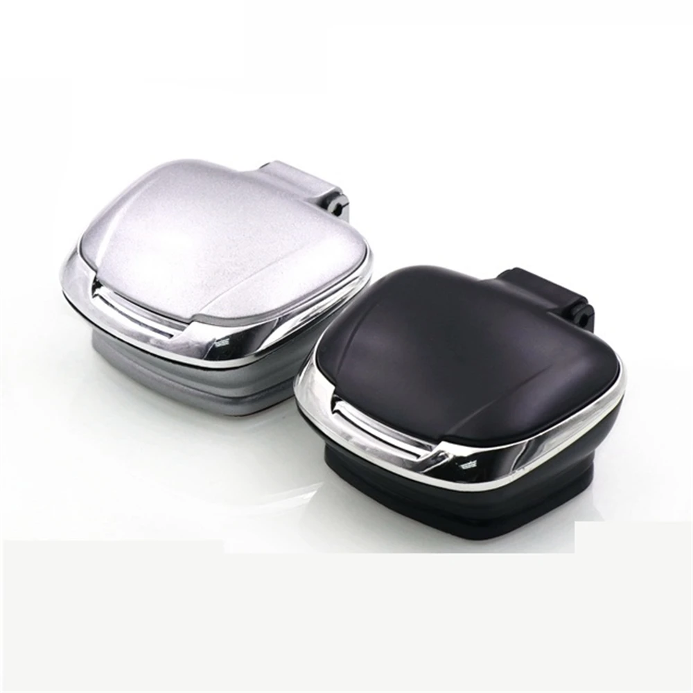 

Универсальная автомобильная портативная пепельница со светодиодсветильник кой, держатель для сигарет, мини-держатель для стайлинга автом...