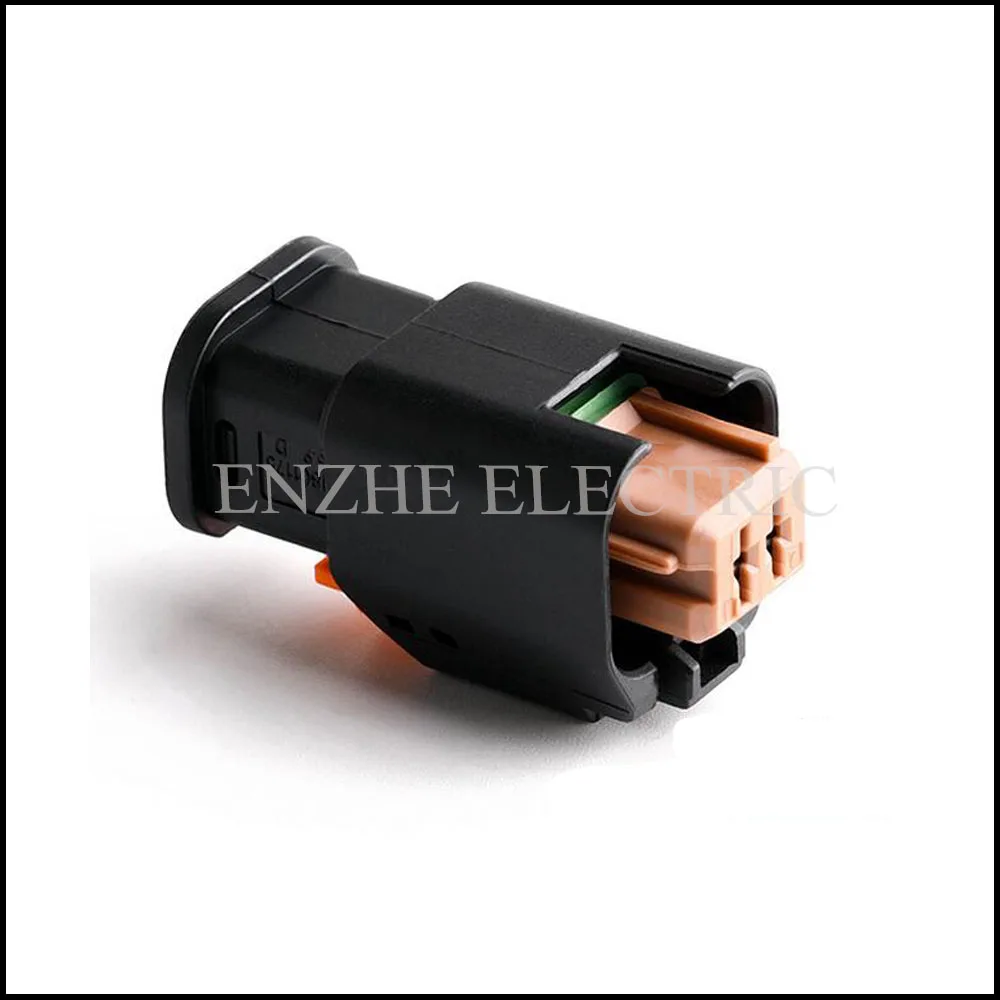 200 комплект 1801175-6 автомобильный водонепроницаемый разъем 2 штырьковых разъема