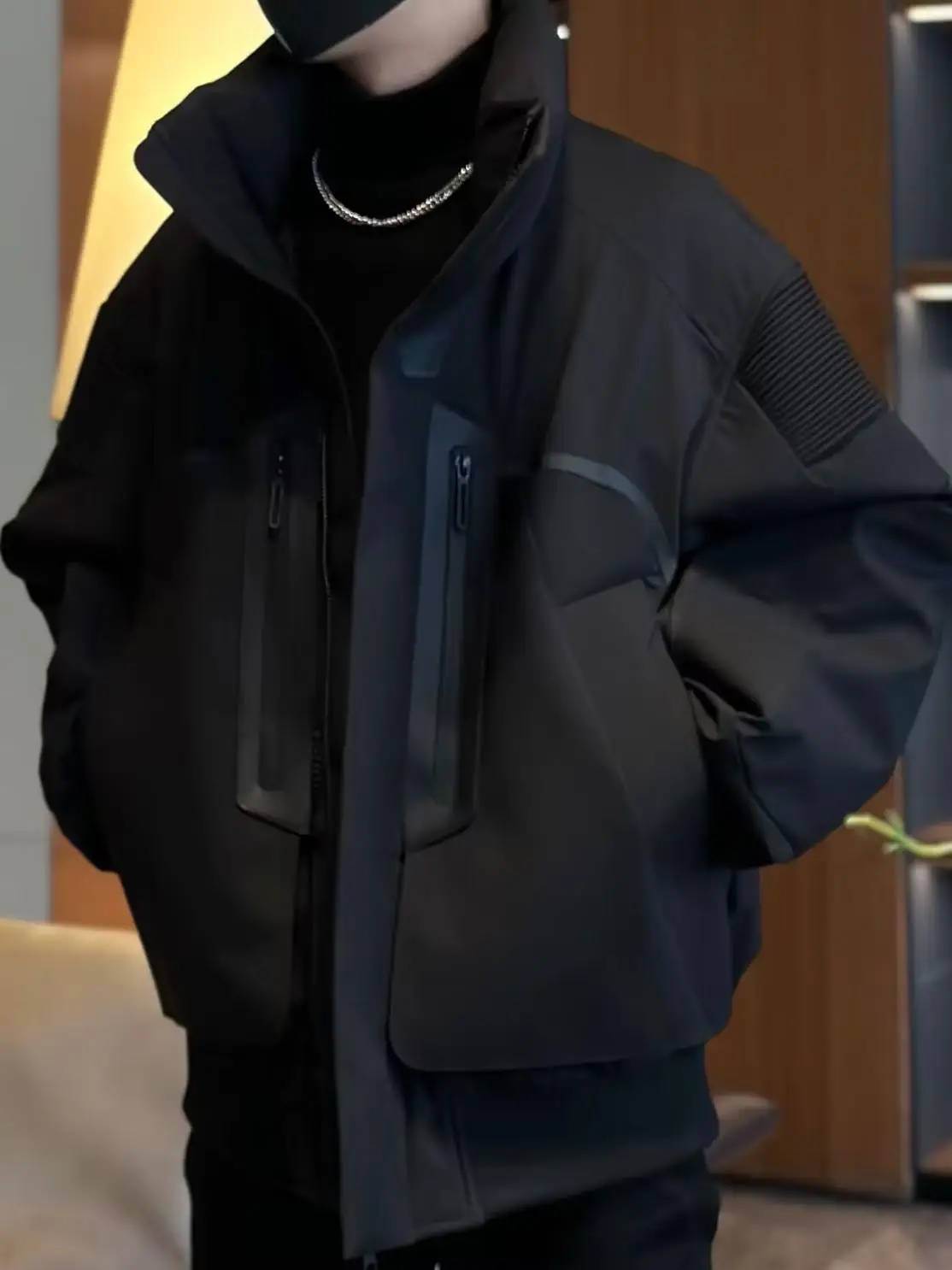 Высококачественная американская куртка мужская 90 белый утиный пух пуховик с