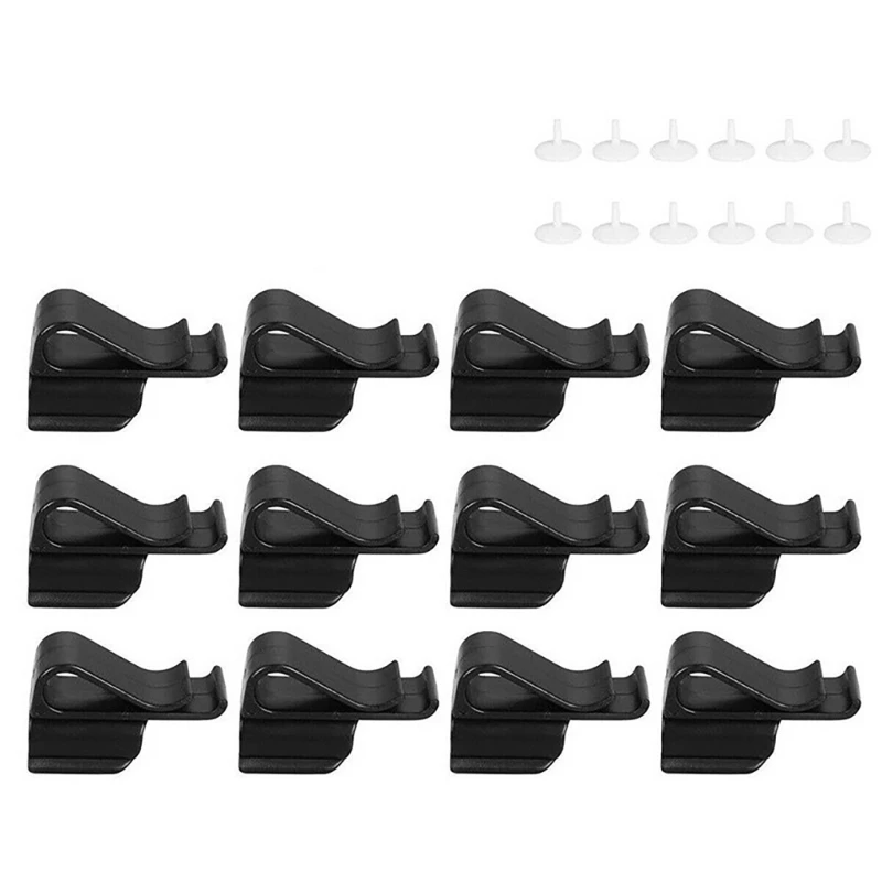 

12Pcs Golf Putter Clip Golf Bag Clip Putter Clamp Holder Putter Clip A2UF