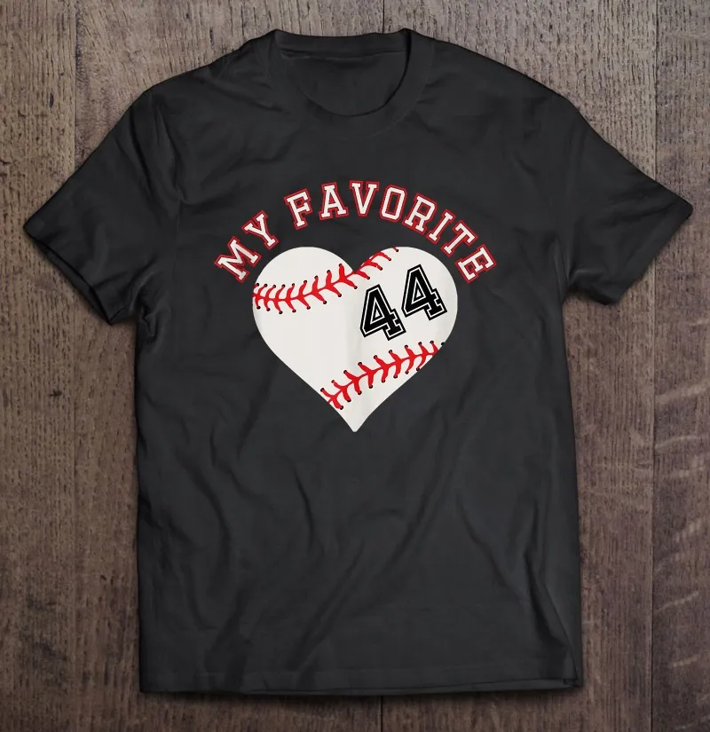 

Baseball Player 44 Jersey Outfit No 44 Sports Fan Gift T-Shirt Streetwear T Shirt Graphict Anime Blouses T-Shirt Anime T Shirt