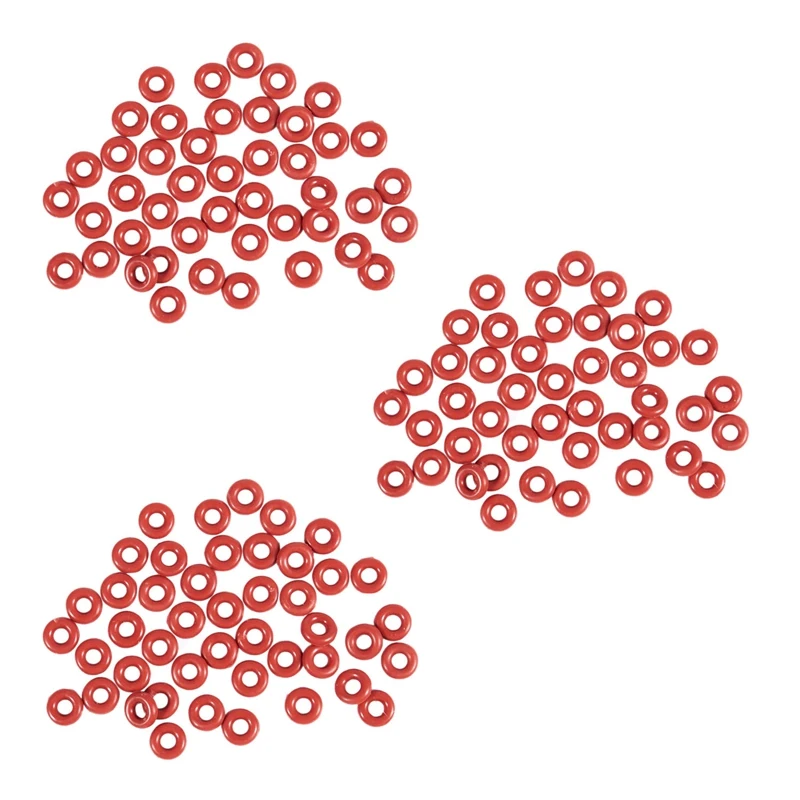 

150 Pcs Silicone O Ring Seal Sealing Gasket 3Mm X 8Mm X 2.5Mm