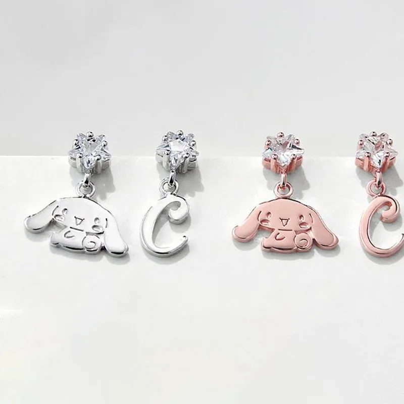 

Cinnamoroll earrings Kawaii Sanrio Accessories Cartoon Anime Cute Pendant Earrings Beauty Jewelry Gifts for Girls