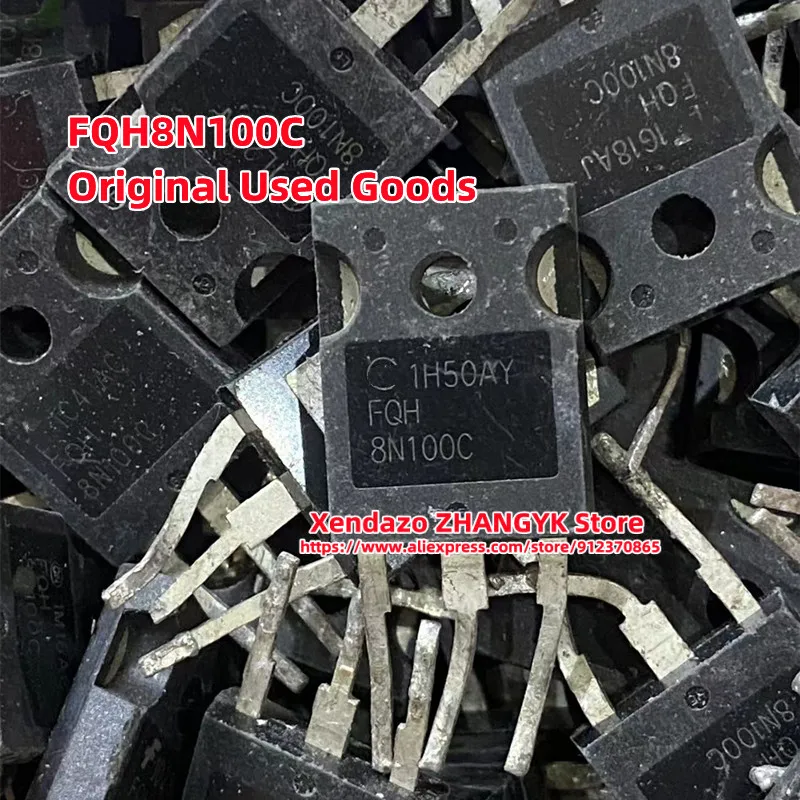 

10pcs/lot FQH8N100C 8N100C 8A/1000V N-Channel MOSFET TO-247